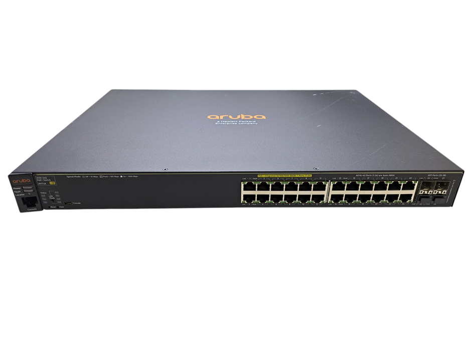 Aruba J9773A 2530-24G-PoE+ | 24 Port Gigabit PoE+ w/ 4x SFP Switch