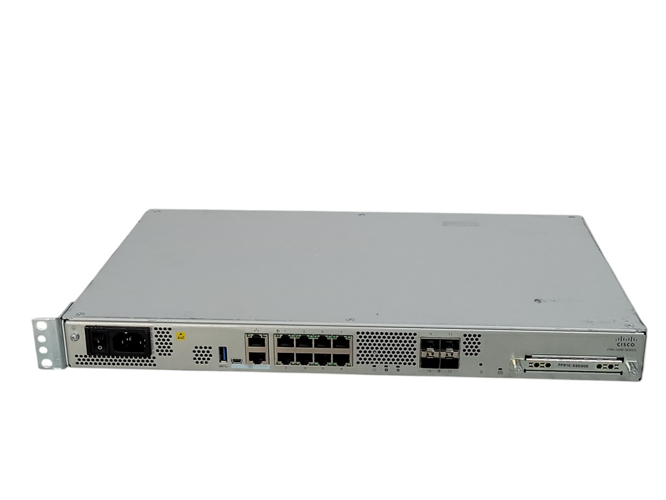 Cisco Firepower FPR-1140 Firewall 8 Port Gigabit 4 SFP 1G with FPR1K-SSD200 _