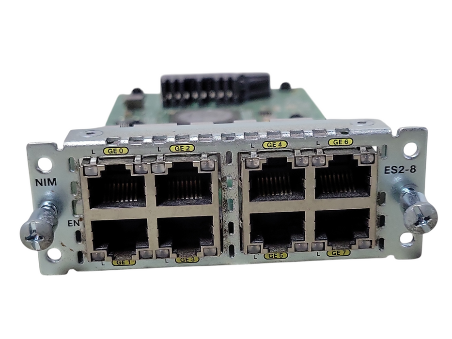 Cisco NIM-ES2-8-P 8-port Gigabit Ethernet LAN Router module _