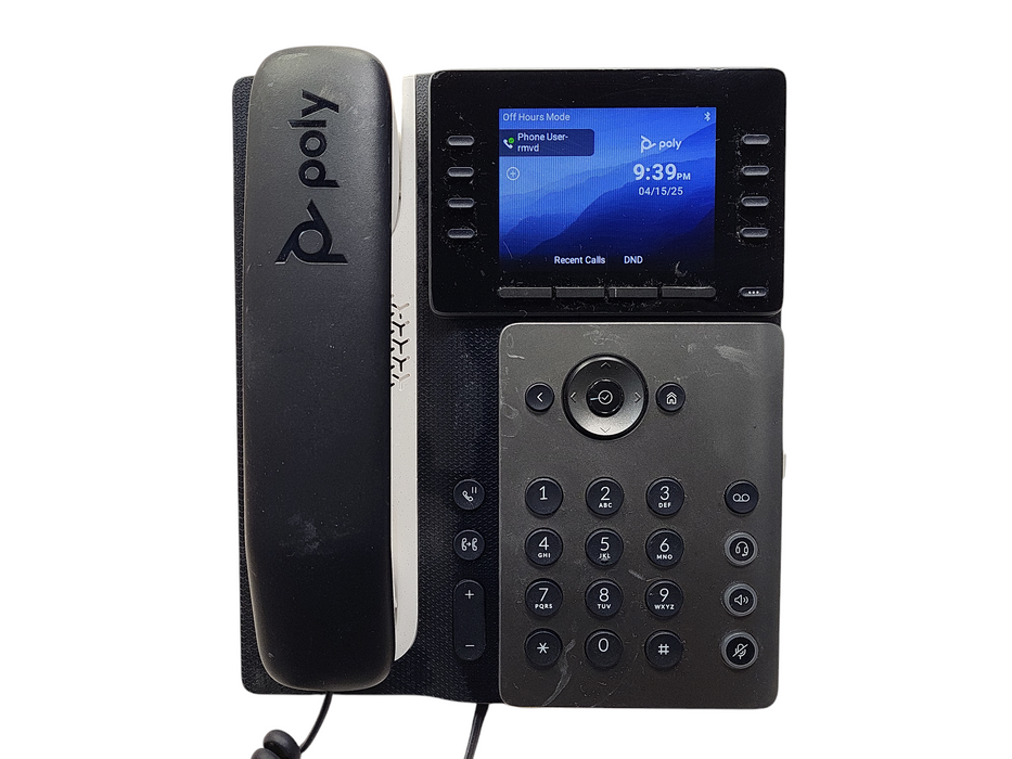 Poly Edge E320 IP Desk PoE Phone No AC Q$