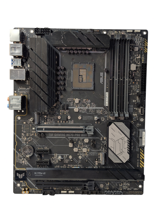 ASUS TUF GAMING H670-PRO WiFi D4 LGA 1700 Intel 12th 13th 14th Gen READ -