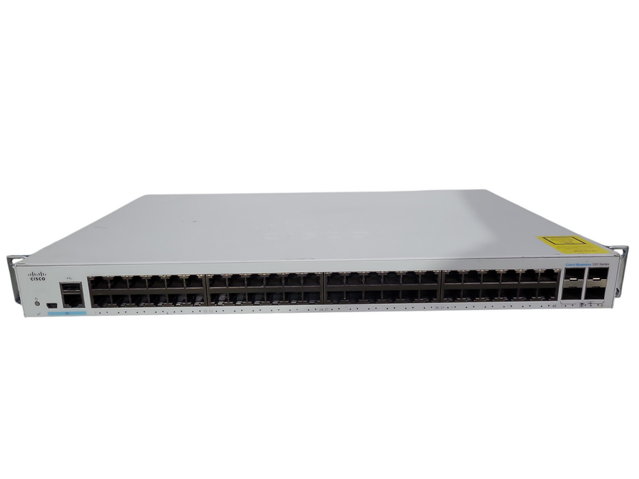 Cisco CBS350-48T-4X 48-Port Gigabit Ethernet 4x10G SFP+ Uplink Switch !