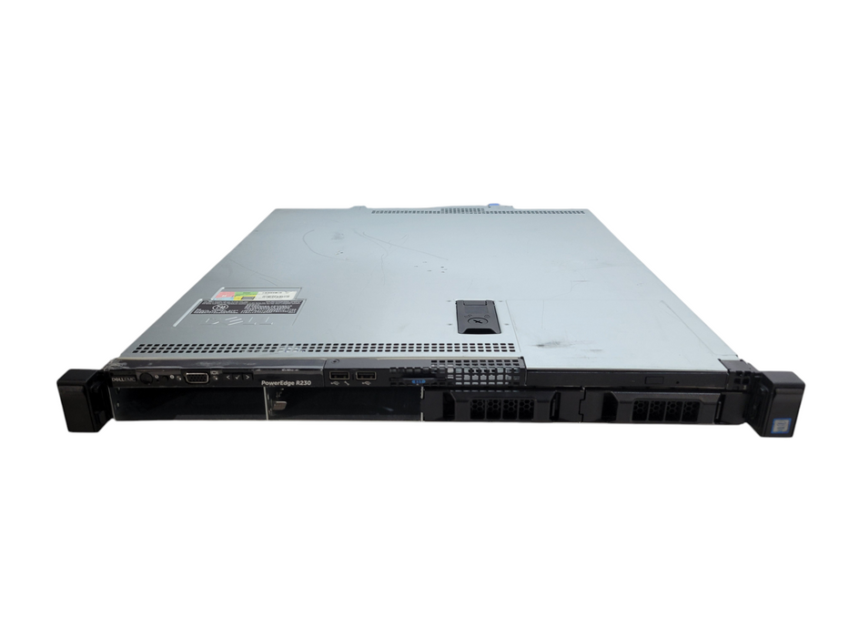 Dell PowerEdge R230 - Xeon E3-1240 v6 16GB DDR4 PERC H330 250W PSU %