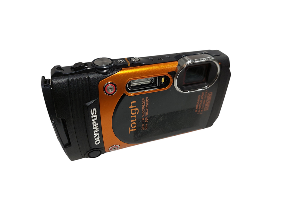 Olympus Tough Stylus Camera TG-860 Digital Camera GPS Wi-Fi =