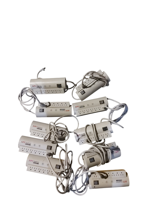 Lot 10x APC NET7 SurgeArrest Network 7 Outlets 120V Surge Suppressor/Protec