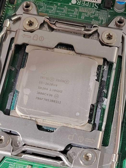 Supermicro X10DRT-P-G5-NI22 Node Server W/ 2x Xeon E5-2620 v4 NO RAM Q%