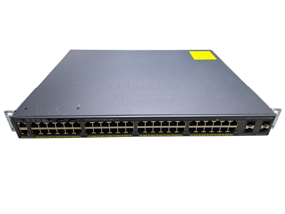 Cisco WS-C2960X-48LPS-L V05 | 48-Port Gigabit PoE+ 370W Switch w/ 4x SFP