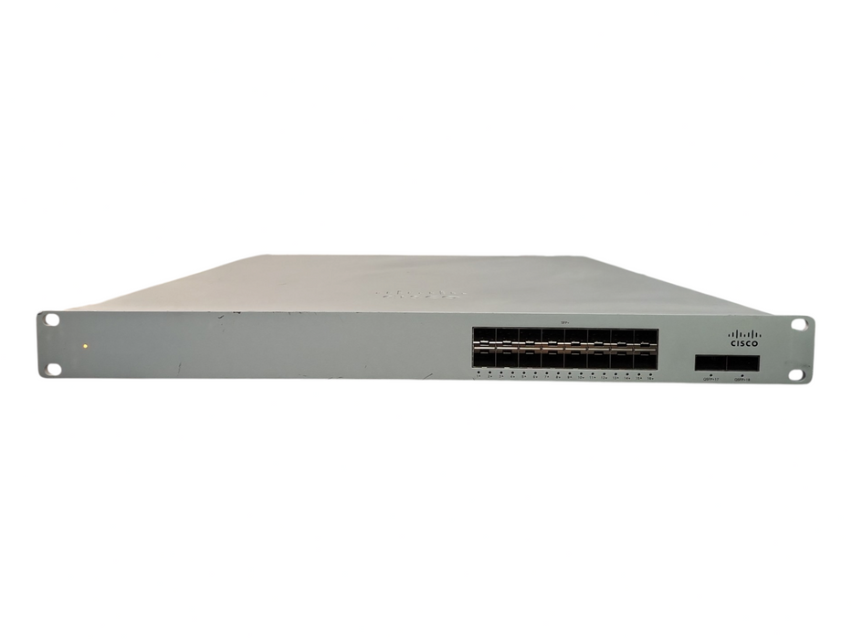 Cisco Meraki MS425-16-HW 16x 10GB SFP+ 2x 40GB QSFP+ Switch, Unclaimed
