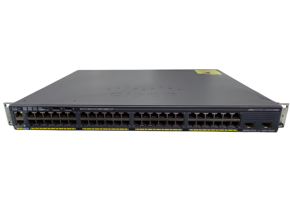 Cisco WS-C2960X-48FPD-L V05 | 48-Port Gigabit PoE+ 1x PSU 2xSFP !