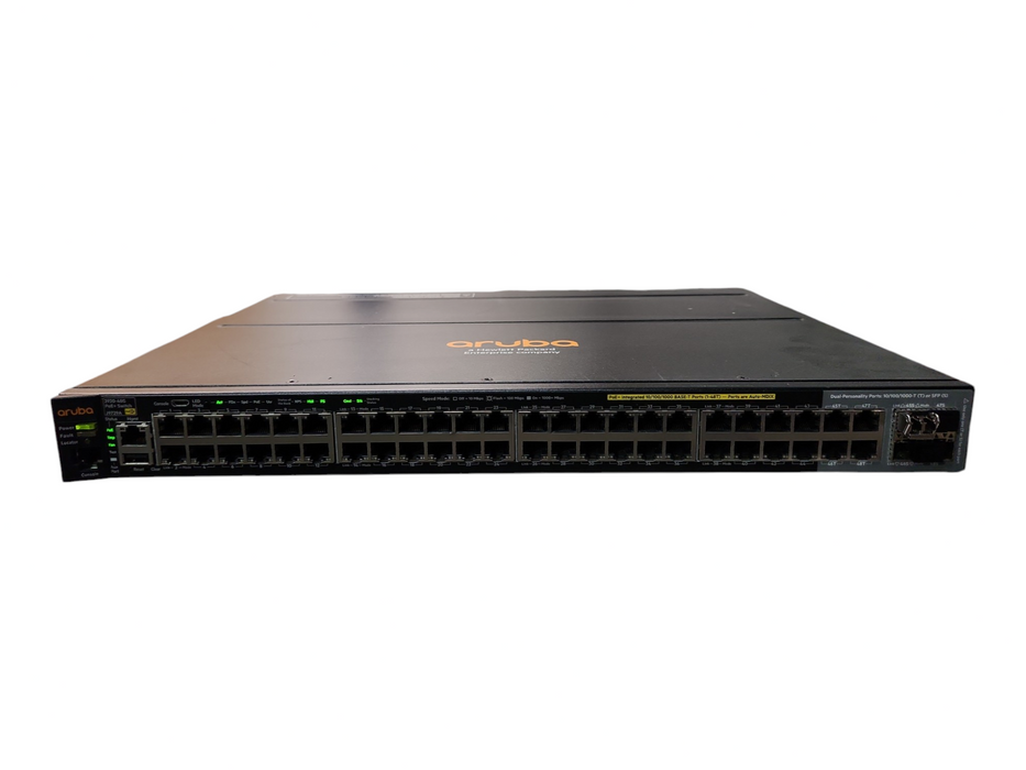 HP J9729A HP Aruba 2920-48G-POE+ Switch w/ J9733A Module 1x PSU