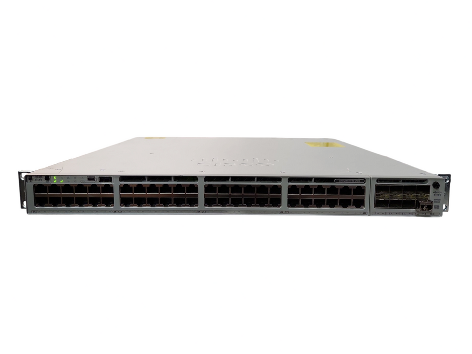 Cisco C9300-48U-E V03, 48-Port Gigabit UPOE Managed Switch w/ C9300-NM-8X !