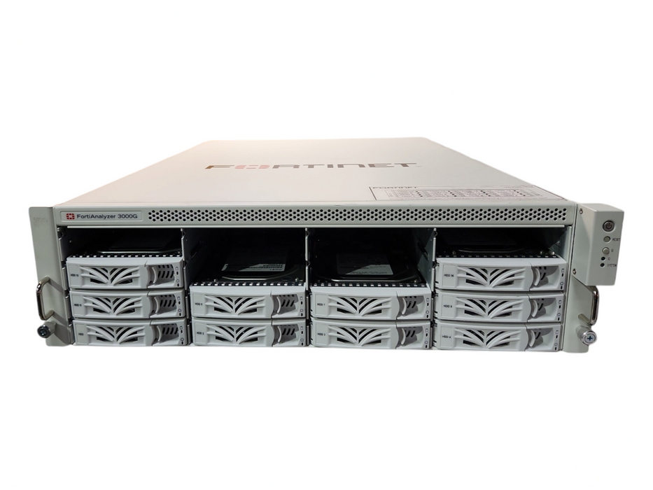 Fortinet FortiAnalyzer FAZ-3000G, 2x Xeon Silver 4215, 128GB RAM