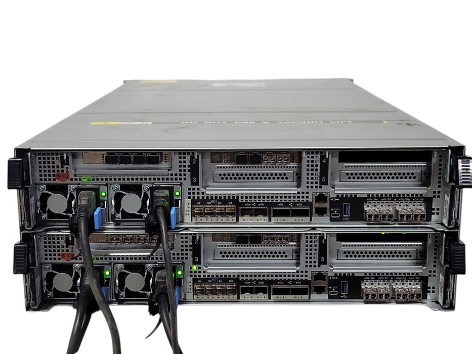NetApp NAF-1901 Disk storage w/ 2x 111-04198+B2 controllers, 4x PSU, READ _