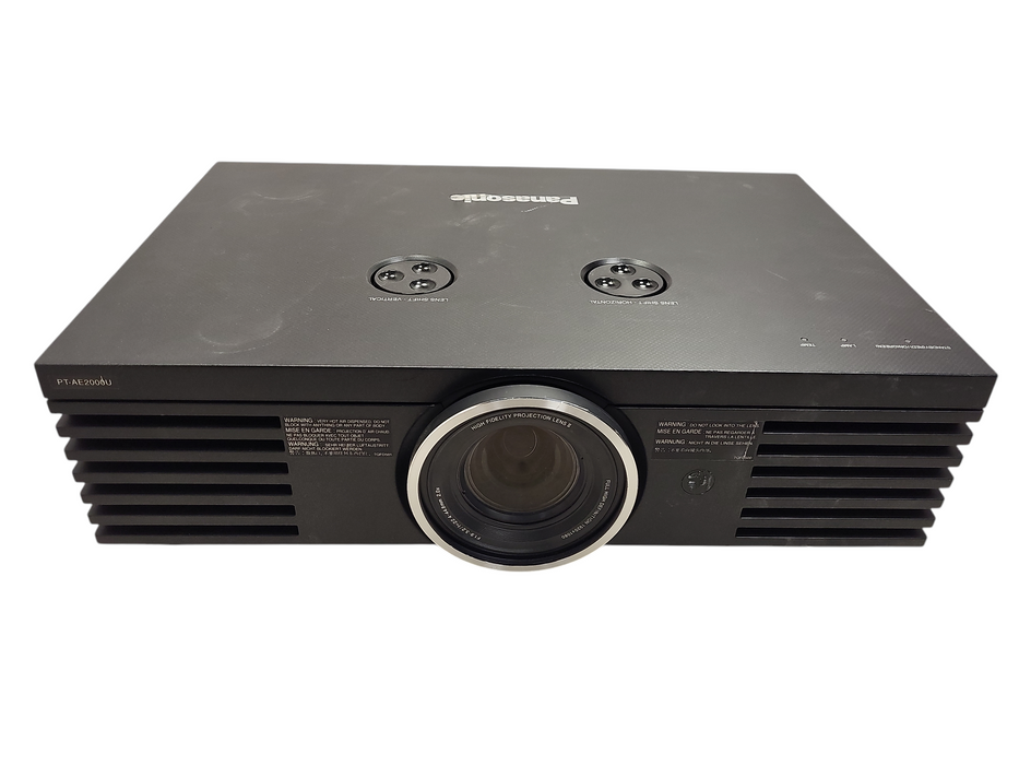 Panasonic PT-AE2000U LCD Projector No remote Lamp hour: 2348h $