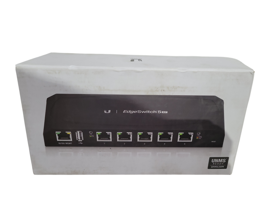 Ubiquiti Networks EdgeSwitch 5XP 5 Gigabit PoE Ports Ethernet Switch !