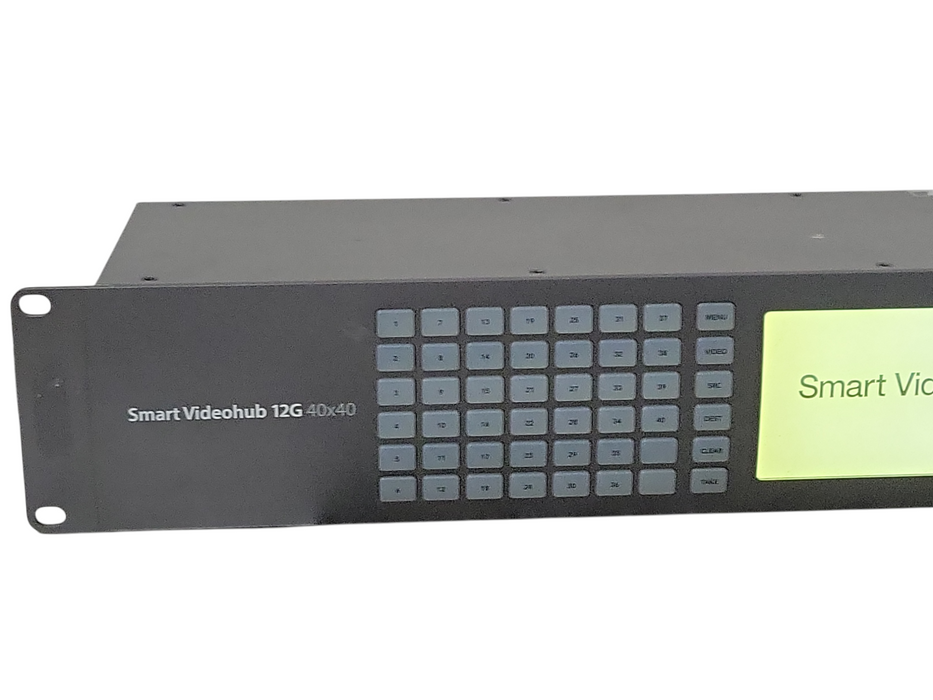 Blackmagic design Smart Video hub 12G 40x40 unit only, READ _