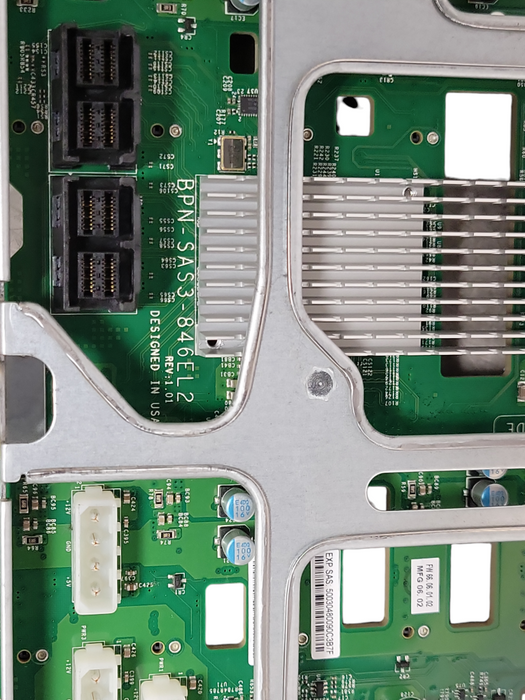 Supermicro BPN-SAS3-846EL2 4U 24-Bay SAS/SATA Dual Expander Backplane _