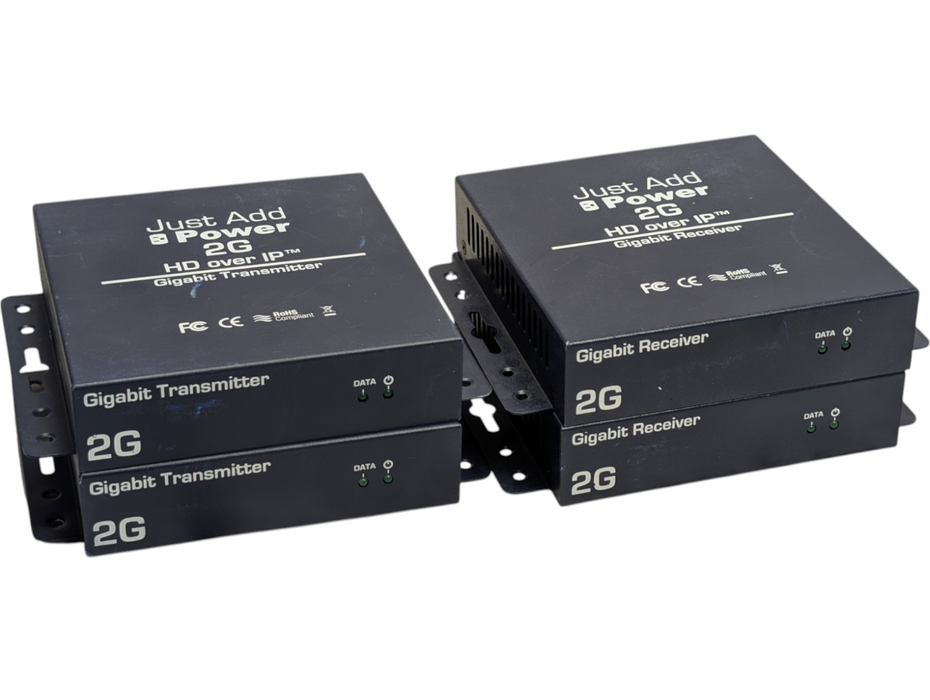 Lot of 2x Pairs Just Add Power G2 Rx & Tx HDMI over Network
