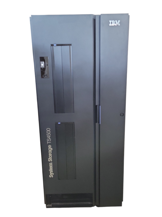IBM System Storage TS4500 Tape Library Chassis 3584-L55 w/ keyboard & Monit _