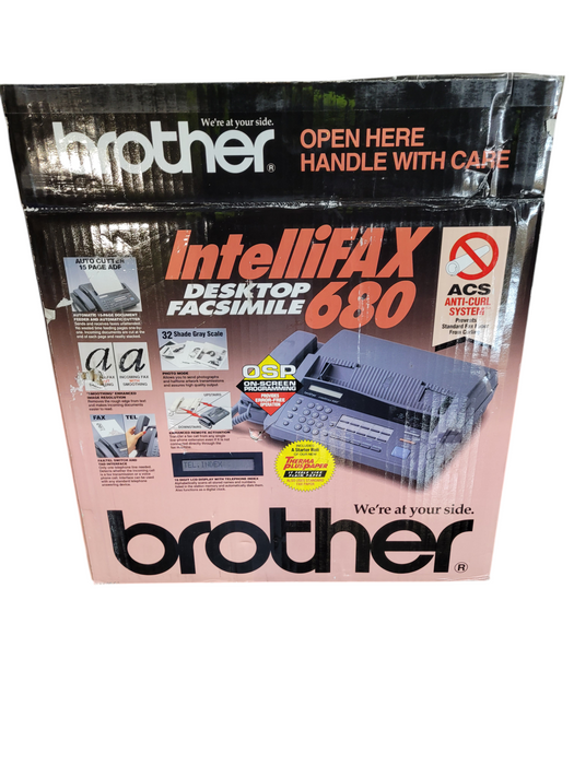 Brother IntelliFAX 680 Desktop Fax Machine