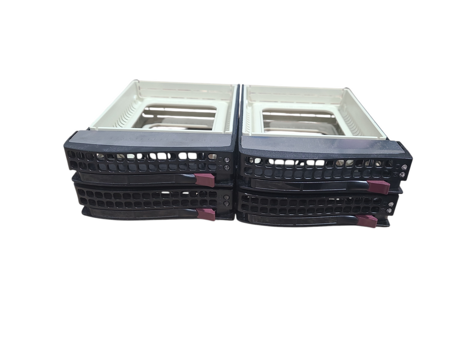 Lot of 4x Supermicro 3.5" Hot-Swap Server HDD Caddy 05-SC82708-XX00C104 Q