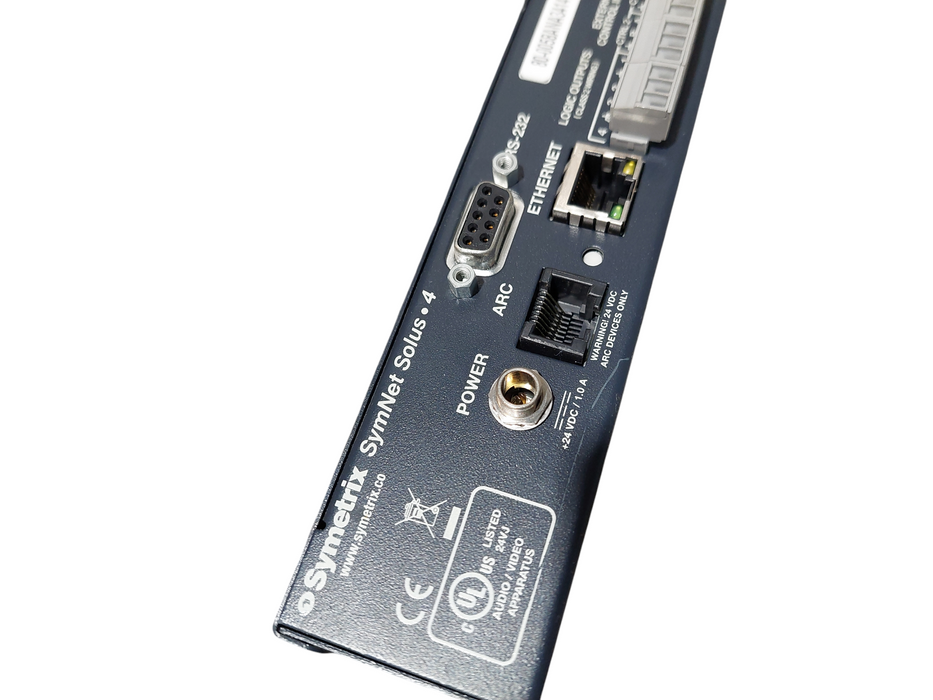 Symetrix Symnet Solus 4 Signal Processor 120V Rack Mountable  =