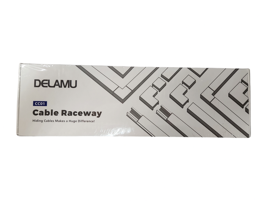 *SEALED* Delamu cable raceway CC01 Hides cables Hideaway Cable Management Q