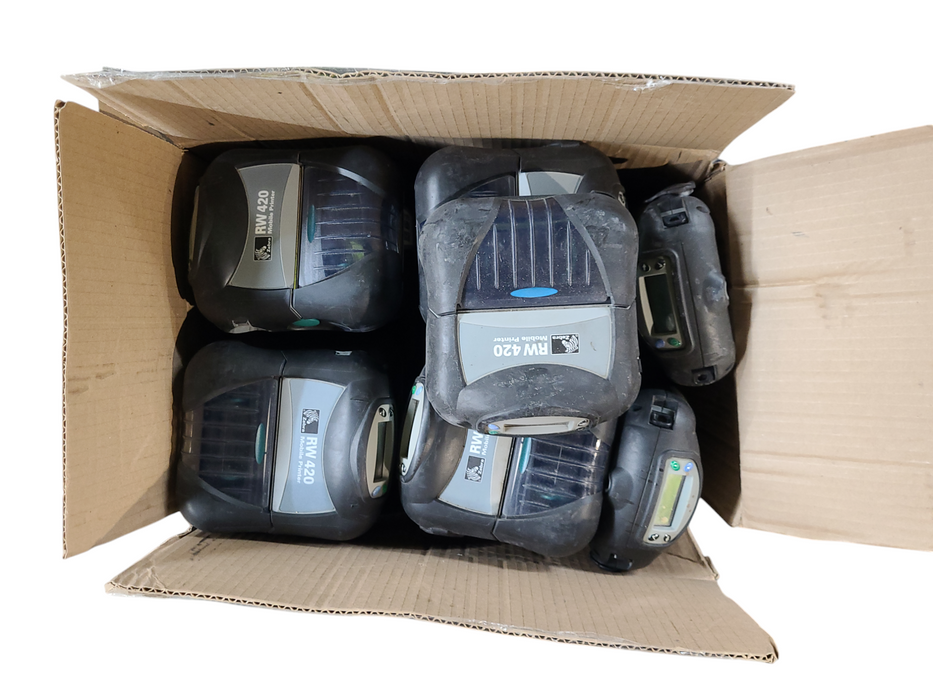 Lot 90x Zebra Assorted Mobile Printers