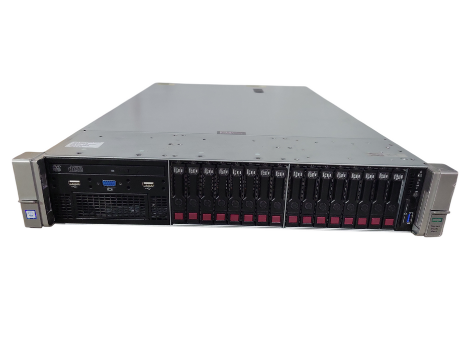 ProLiant DL380 Gen9 - 2x Xeon E5-2680 v3 32GB DDR4 B140i P440ar 2x800W PSU !