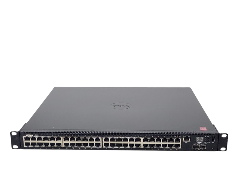 Dell N2048P 48 Port Gigabit PoE with 2x 10 GbE SFP+ Network Switch _