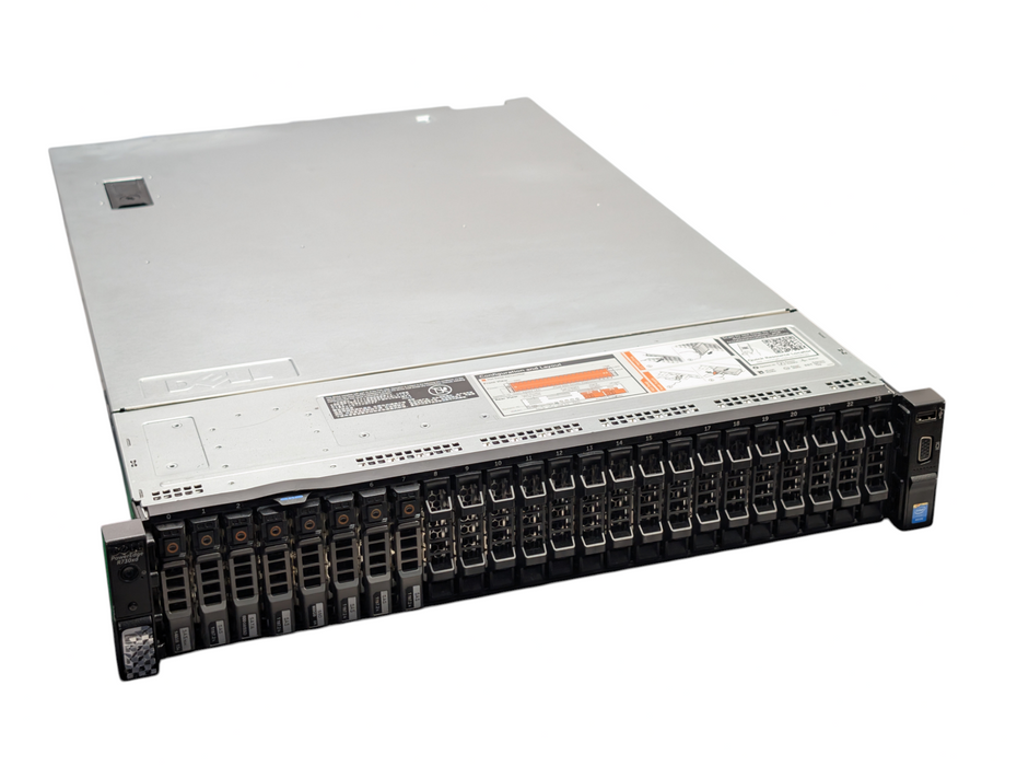 DELL PowerEdge R730xd 2x Intel Xeon E5-2683 v3 32GB RAM 5x 1.8TB SAS HDDs -
