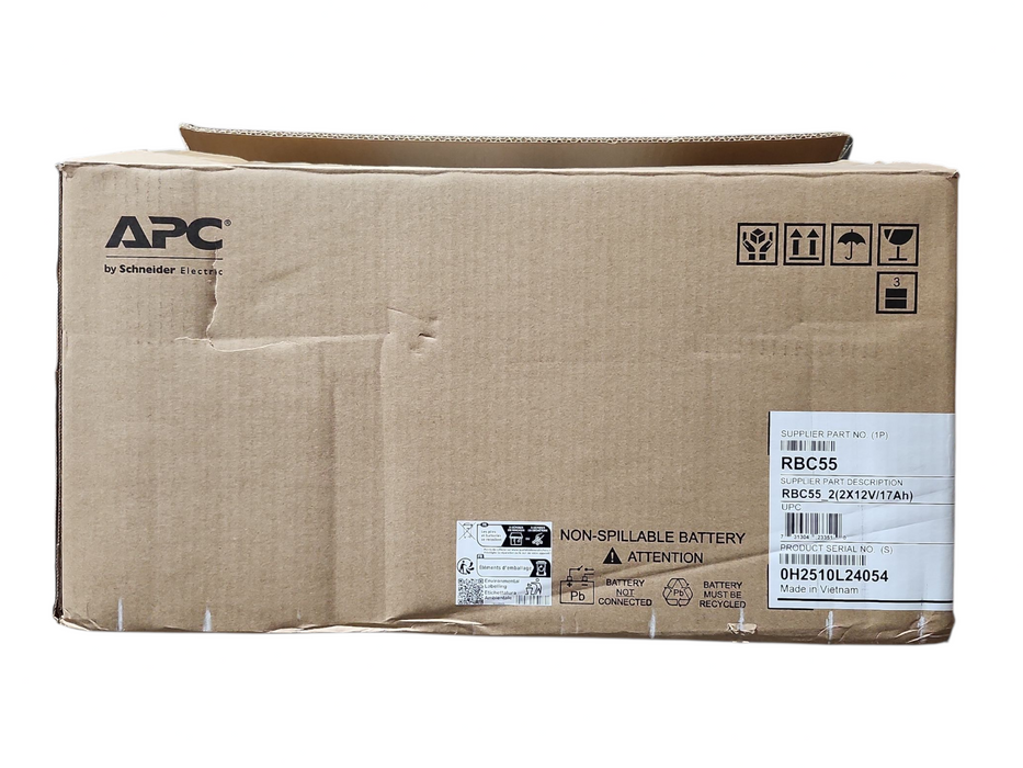 GENUINE OEM APC Battery Replacement Cartridge, RBC55