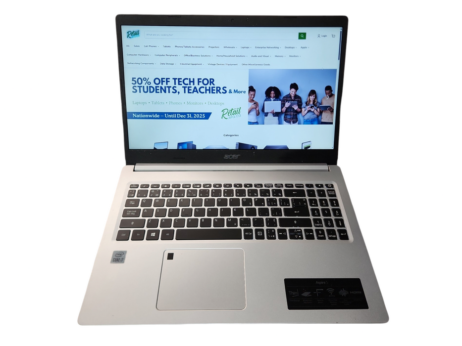Acer Aspire A515-55, i7-1065G7 1.3GHz, 16GB DDR4, 512GB SSD Lap200