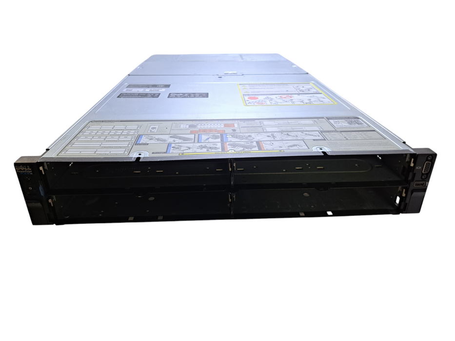 Dell PowerEdge FX2S 4-Slot Blade Chassis w/ 2x Modules, 2x 2000W PSU