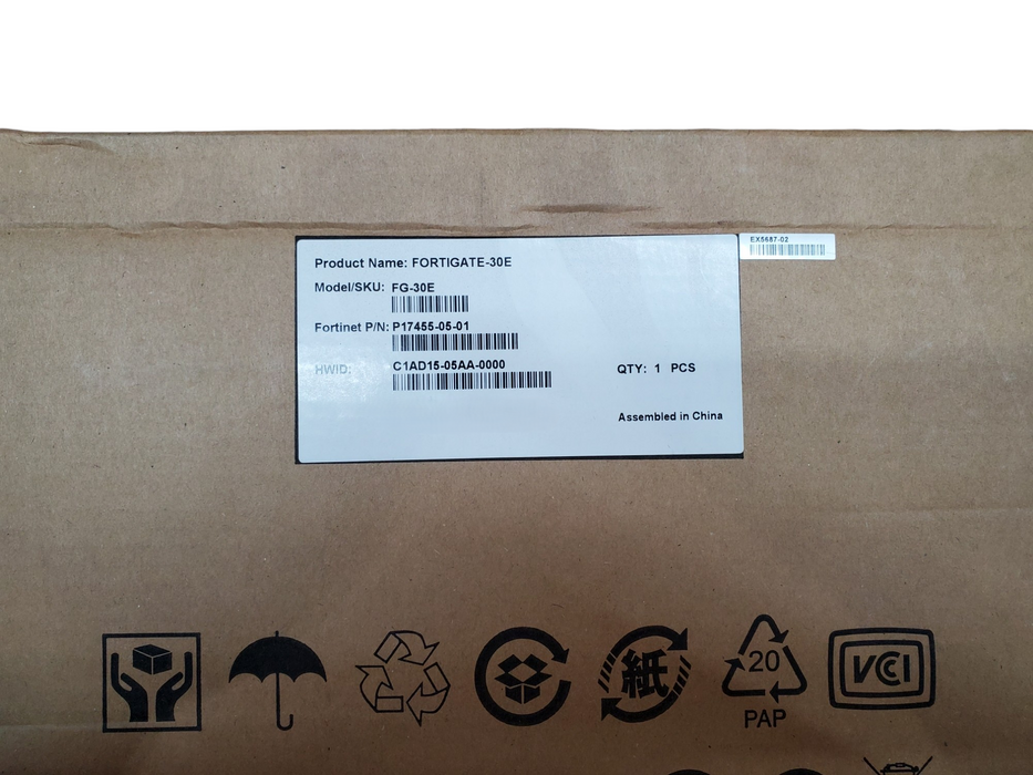 New Open Box - Fortinet FortiGate 30E FG-30E Network Security Appliance Q