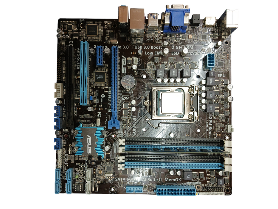 Asus PBH77-M Motherboard & Intel i7-3770k 8GB DDR3 Motherboard, CPU & RAM