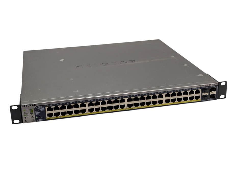 NETGEAR PROSAFE GS748TPS 48 port GIGABIT POE Smart switch -