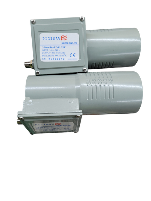 Lot 2x C-Band Dual Pol.LNBF Model DGC-223
