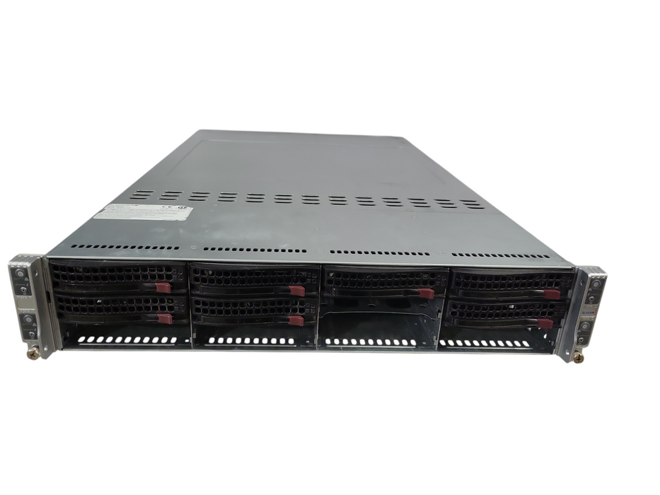 Supermicro X10DRT-H / CSE-827 - 8x Xeon E5-2680 V3 128GB DDR4 NO HDD 2xPSU %