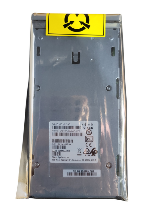 CISCO C9200-NM-4G 4-port SFP Gigabit Network Module for Cisco 9200 Series !
