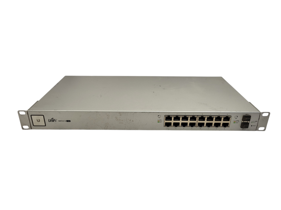 Ubiquiti USW-16-PoE 150W Managed 16-Port Gigabit PoE Ethernet Switch $