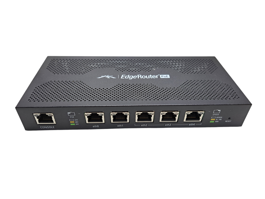 Ubiquiti ERPoe-5 EdgeRouter PoE Router | Factory Reset