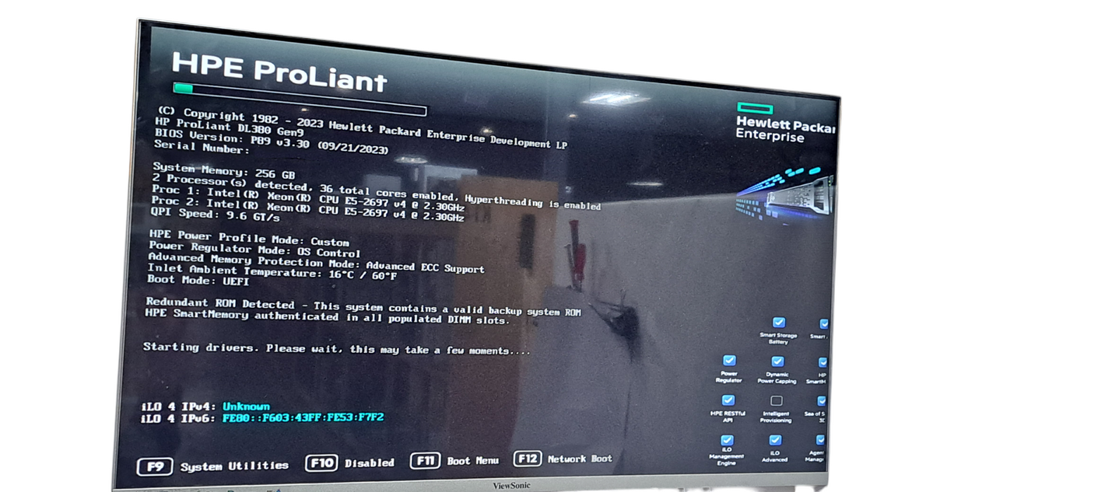 HP ProLiant DL380 Gen9 -2x Xeon E5-2697 v4 256GB DDR4|P440ar| 2x800W PSU