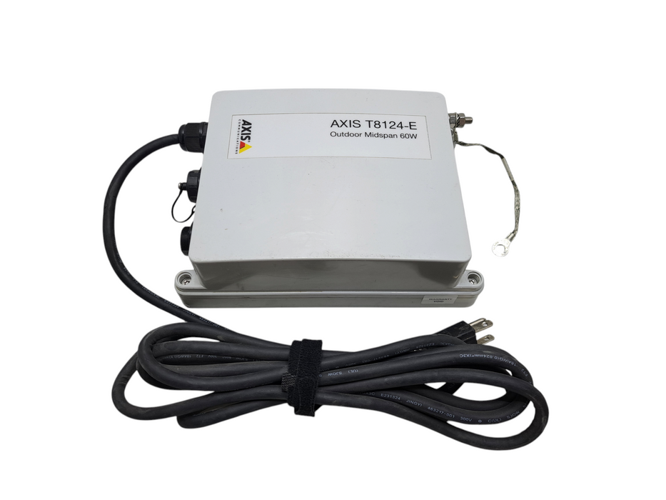 AXIS T8124-E Outdoor Midspan 60W Outdoor POE Injector )