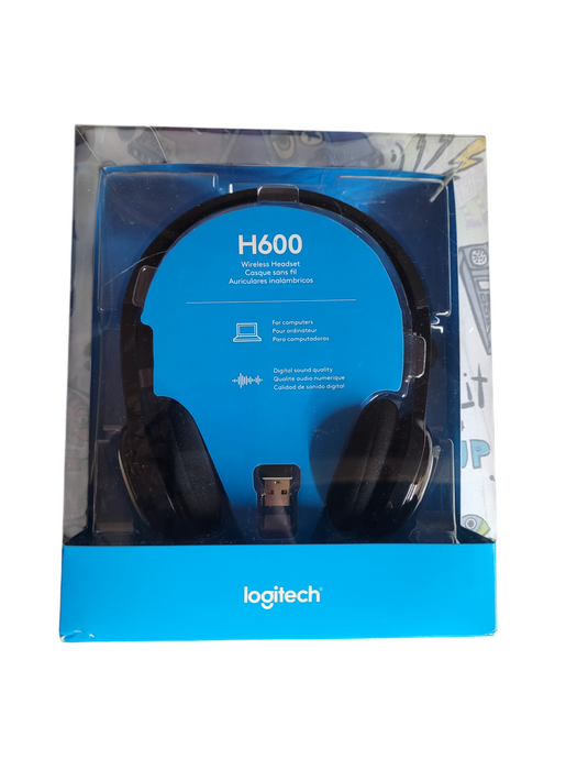 Brand New, Logitech H600 Wireless Headset headphones