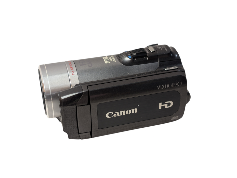 Canon VIXIA HF200 HD Digital Video Camcorder READ -