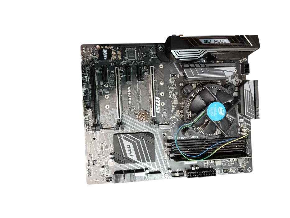 MSI Z370 SLI PLUS Motherboard & Intel i7-8700 @3.20Ghz 16GB DDR4 READ