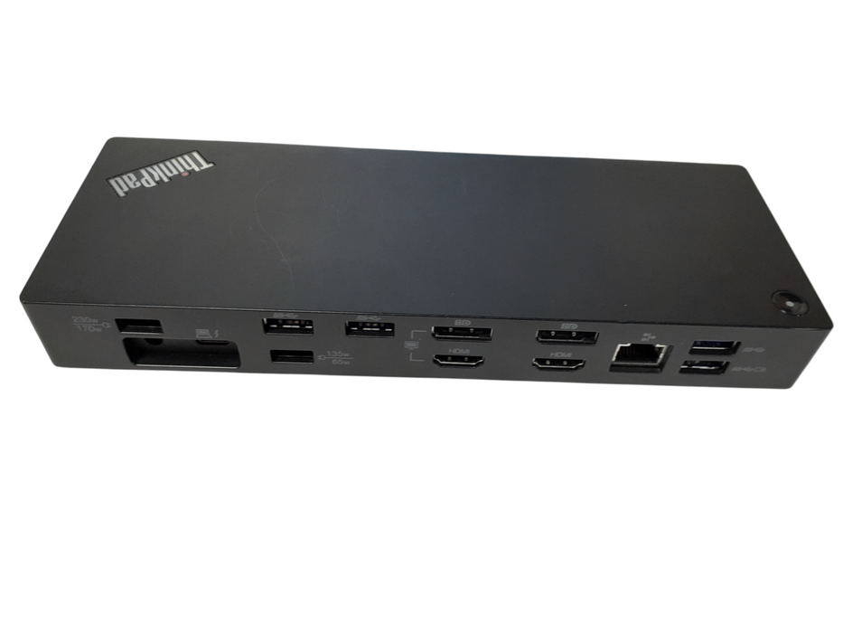 Lenovo DK 1841 Thinkpad Thunderbolt 3 Dock Gen2 W/ Adapter
