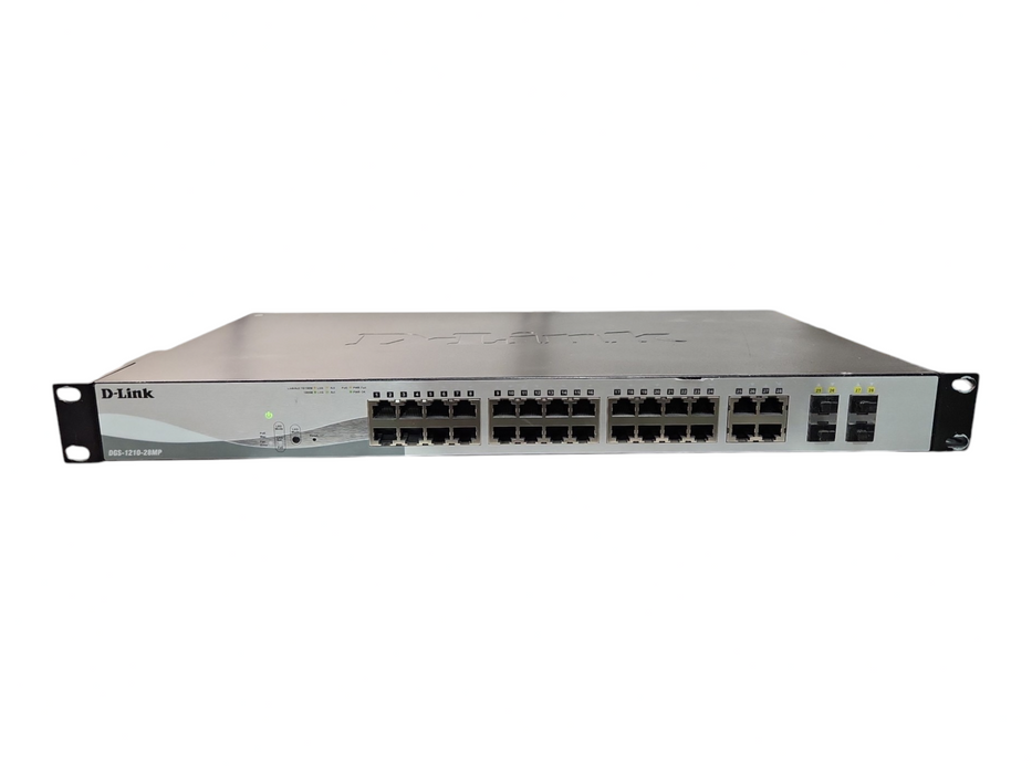 D-Link 28-Port Gigabit Smart Managed PoE Switch (DGS-1210-28MP)