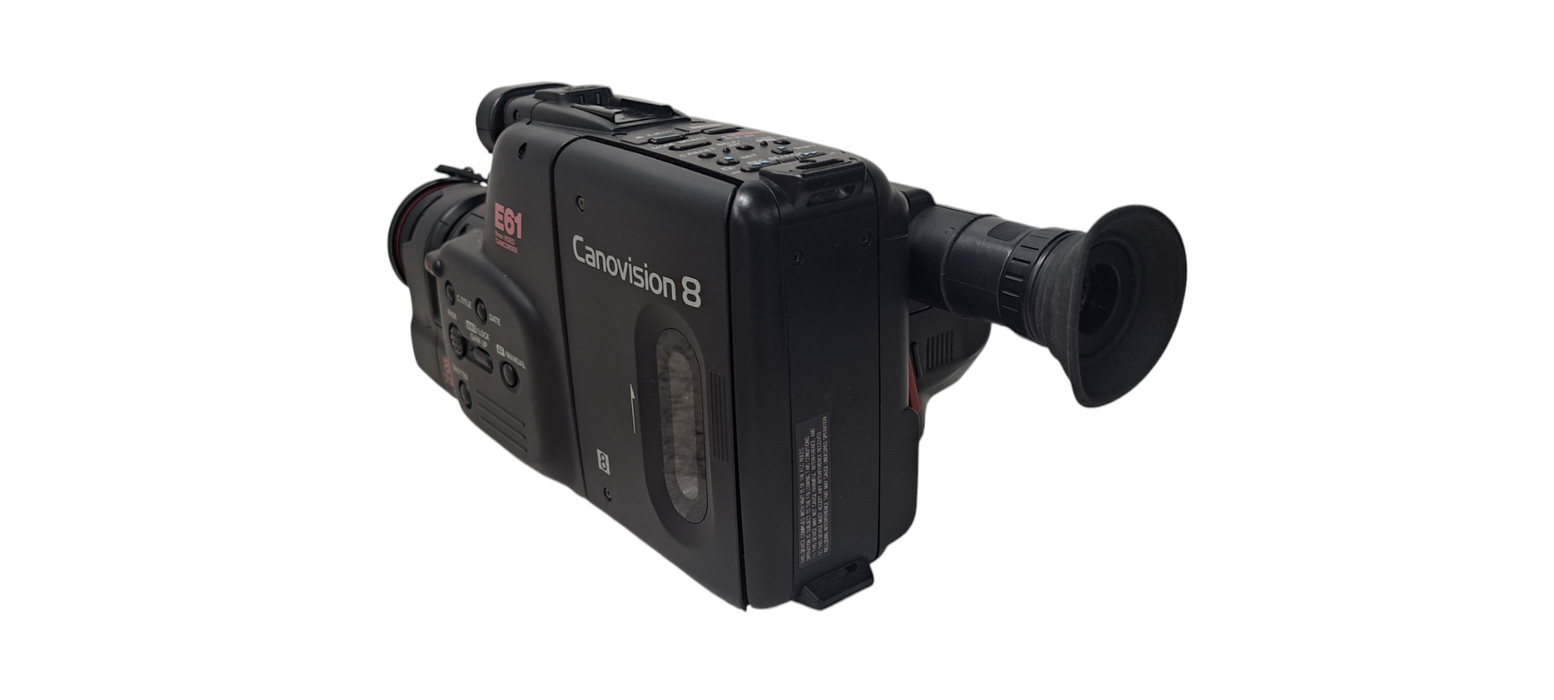 Canon Canovision 8 E61 8mm Video8 Camcorder – Untested, No Battery Q